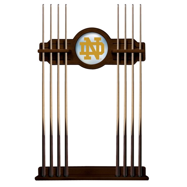Notre Dame (ND) Cue Rack in Navajo Finish